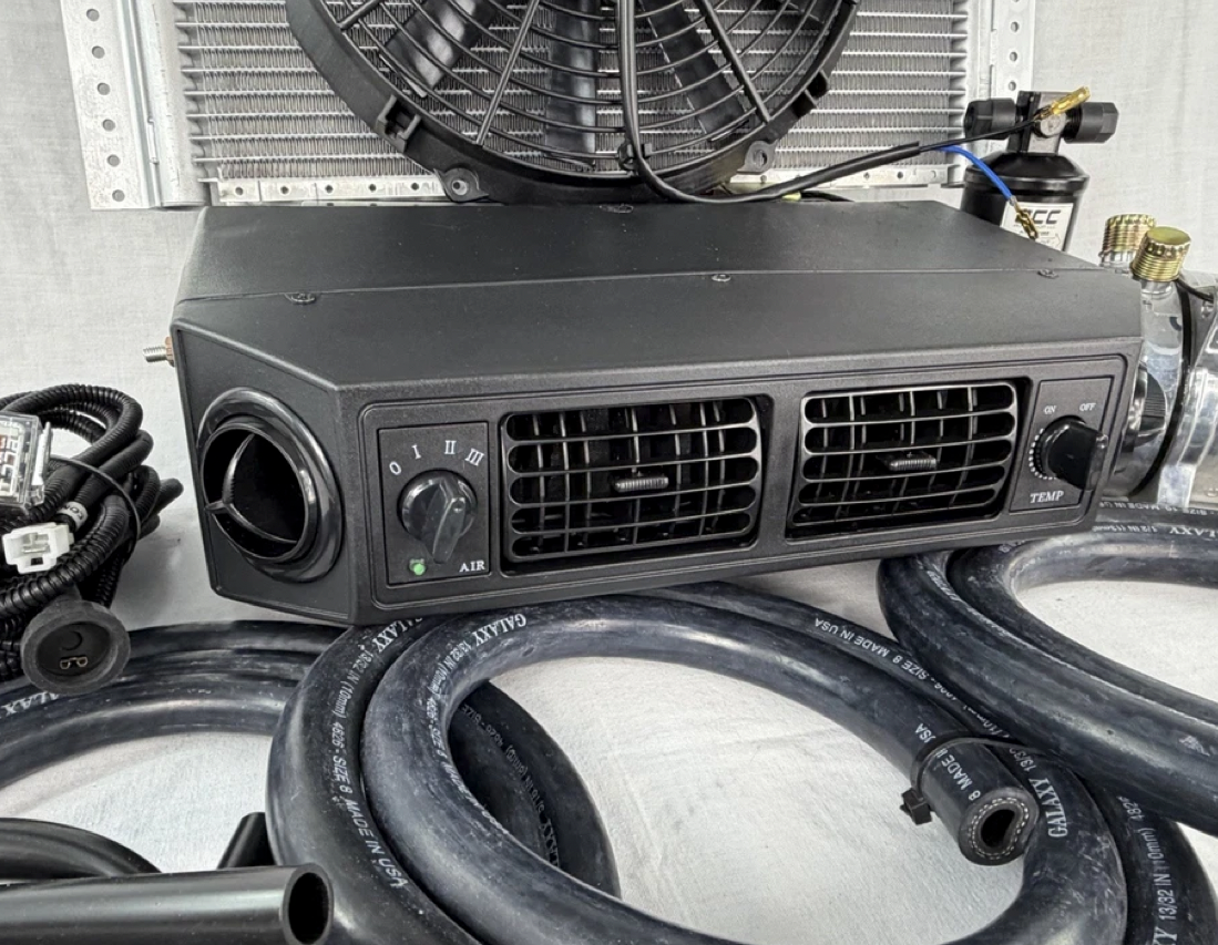 A/C KIT UNIVERSAL AIR CONDITIONING UNDER DASH MODEL 432-100 BLACK  14X16 COND