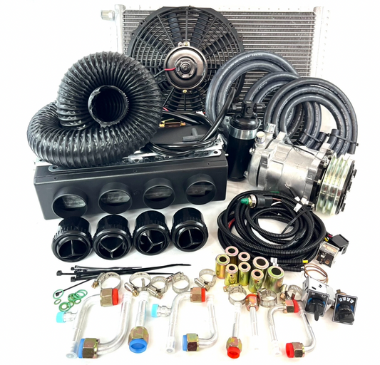 A/C Kit Universal Underdash Evaporator 404-0DC H/C & Elec. Harness