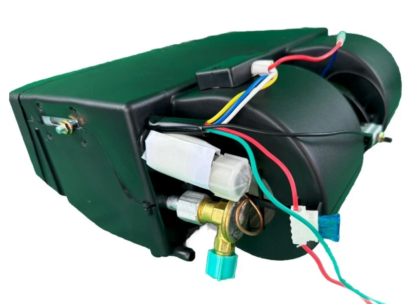 A/C KIT UNIVERSAL UNDERDASH 404 CHROME  COOL ONLY 13700 BTU ELECTRICAL HARNESS
