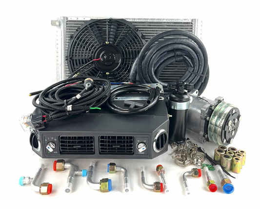 A/C KIT UNIVERSAL AIR CONDITIONING UNDER DASH EVAPORATOR 432-100 W/ELEC HARNESS