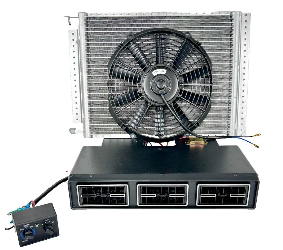 NEW A/C-KIT UNDER DASH EVAPORATOR COMPRESSOR 848-100 HEAT & COOL PV8