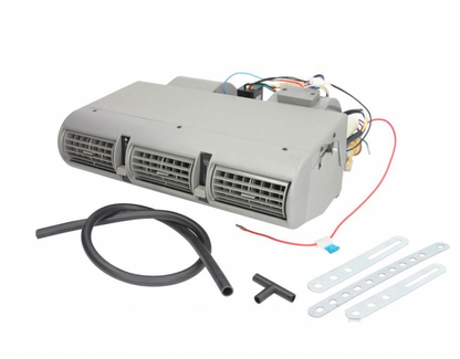 A/C KIT UNIVERSAL UNDER DASH EVAPORATOR 405-100 GREY 12V WITH ELECTRICAL HARNESS