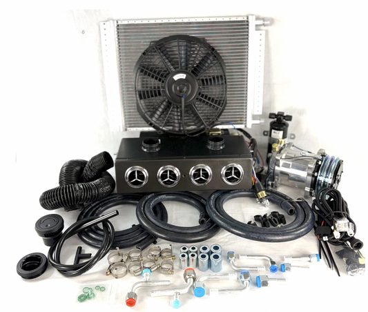 A/C KIT UNIVERSAL UNDER DASH  HEAT & COOL 404 WITH 2 AUXILIARY DEFROSTER VENT