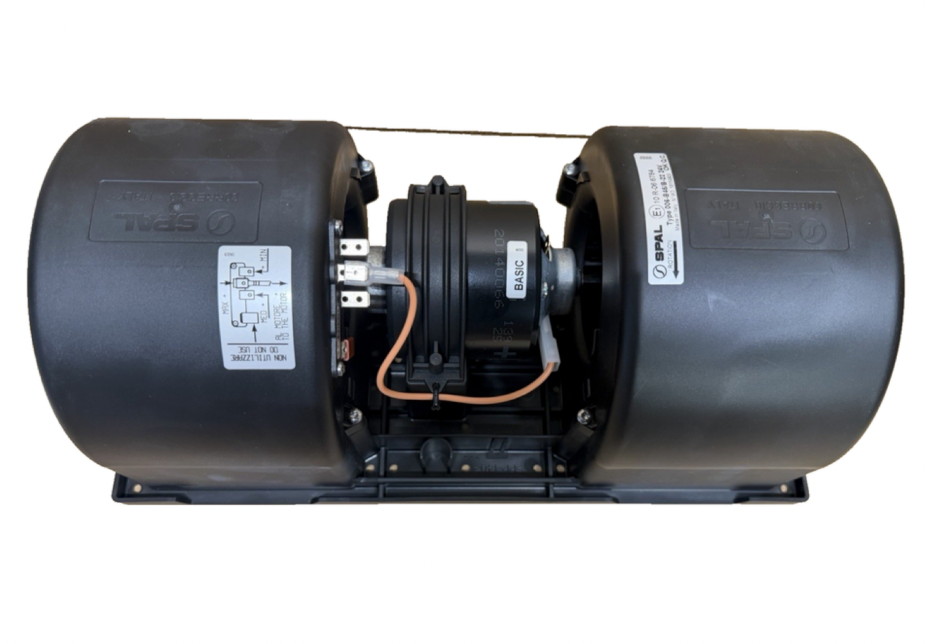 SPAL 017-B39-22 24V DOUBLE BLOWER ASSEMBLY 73R5624 RD-5-9204-1P 006-B40-22