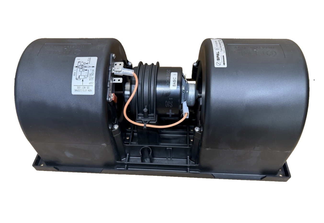 SPAL 017-B39-22 24V DOUBLE BLOWER ASSEMBLY 73R5624 RD-5-9204-1P 006-B40-22