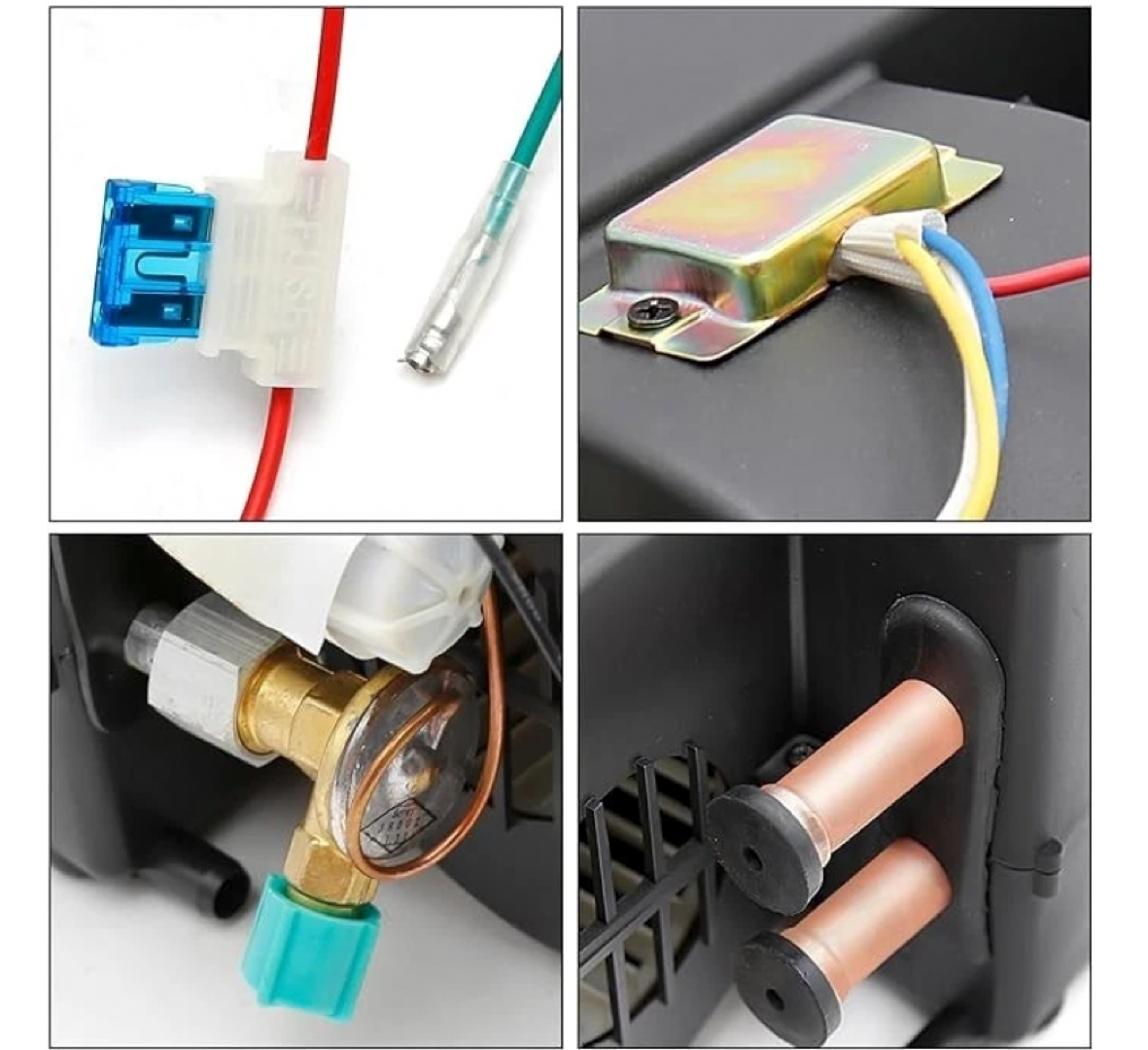 A/C KIT UNIVERSAL IN DASH EVAPORATOR 450-000 Top port Outlets HEAT & COOL