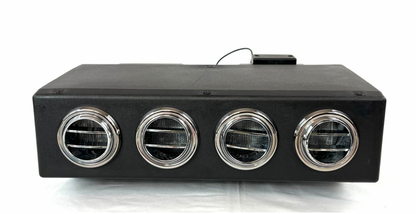 A/C KIT UNIVERSAL UNDERDASH 404-0 SHADOW HEAT AND COOL CHROME VENTS