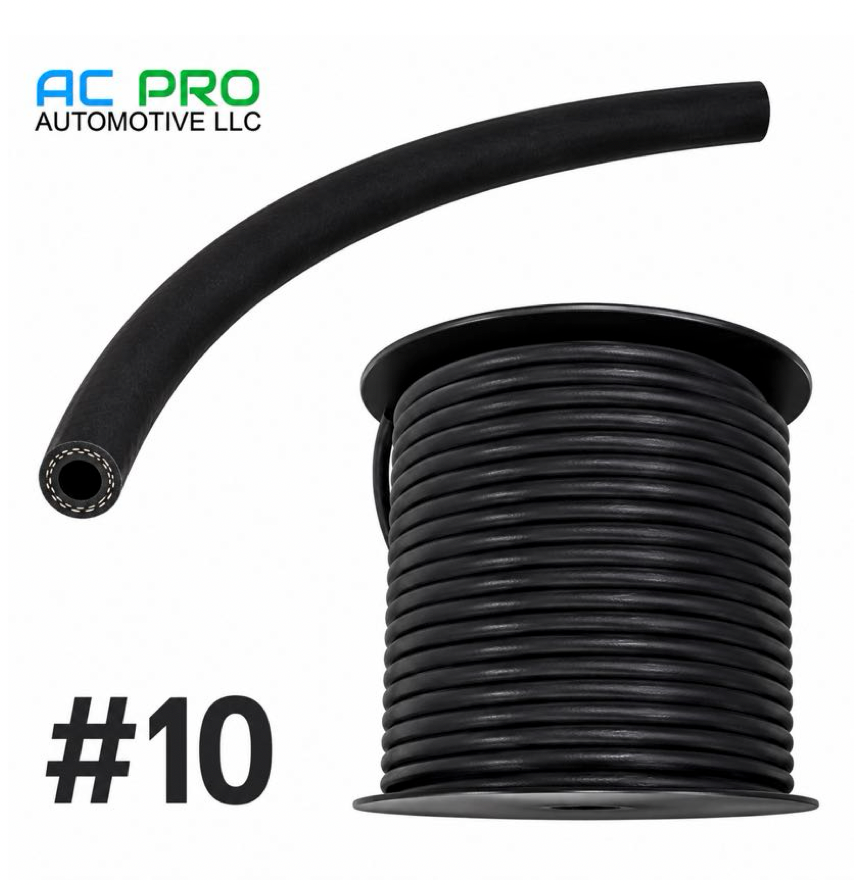 5 FT - Universal Auto A/C Hose #10, 1/2'' I.D., 1'' O.D.