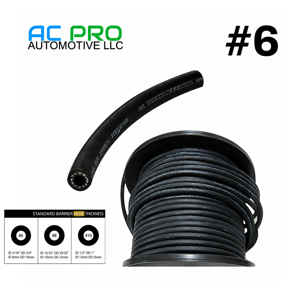 New USA Made A/C Hose Parker #6, 5/16''' I.D. - 5 FT - CM703001