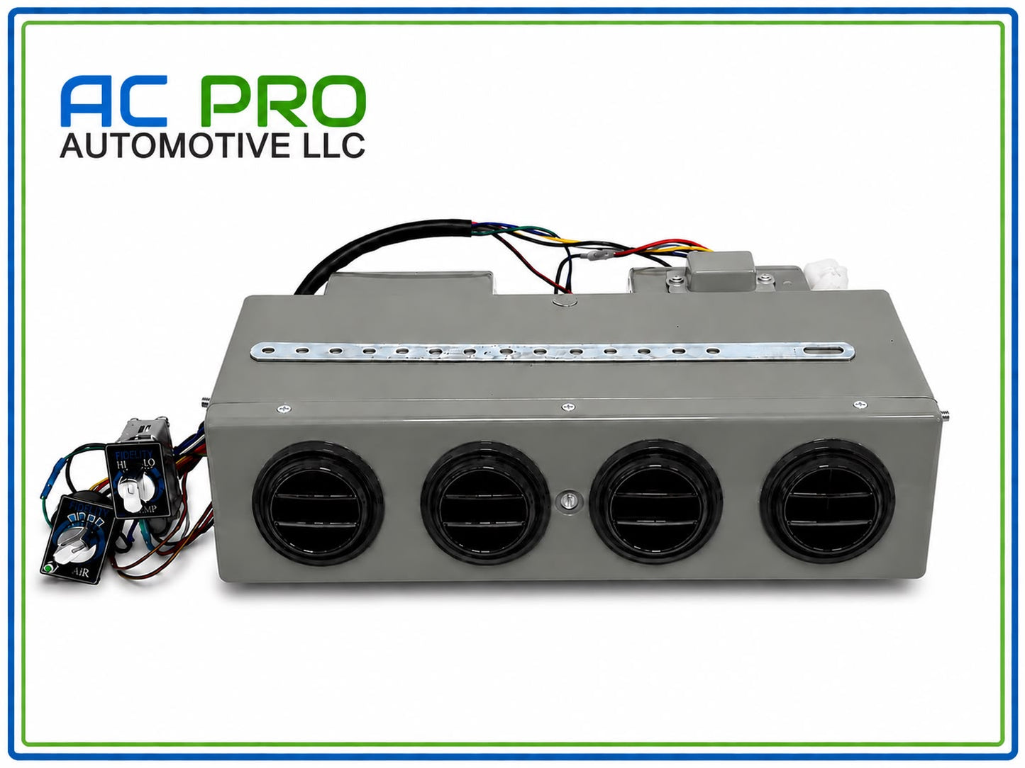 UNIVERSAL UNDER DASH EVAPORATOR 432-000 SH GREY- BLACK VENTS- COOL ONLY