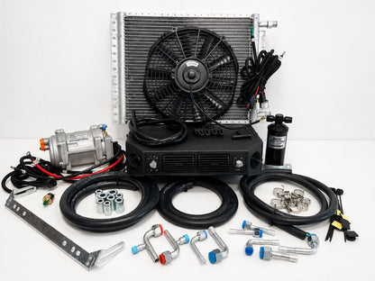 A/C KIT UNIVERSAL UNDERDASH ELECTRIC COMPRESSOR BEU 404-100 HEAT & COOL 12V