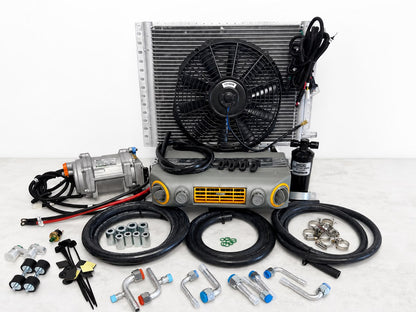 A/C KIT UNIVERSAL UNDERDASH 432-10 GREY COOL ONLY COMPRESSOR ELECTRIC 12VOLT