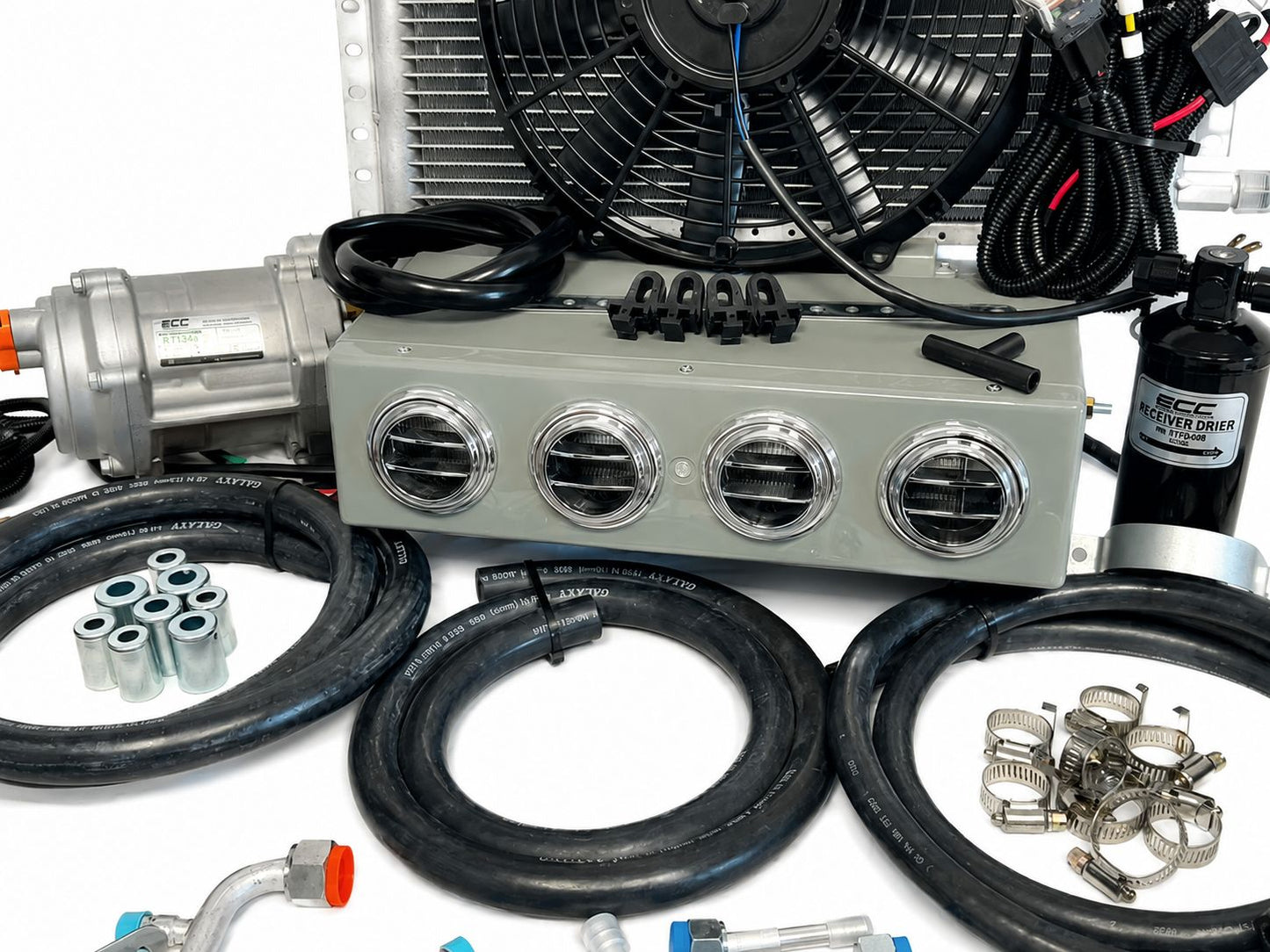 A/C KIT UNIVERSAL UNDER DASH EVAPORATOR 432-000 SH GREY COOL ONLY 12 V ELECTRIC