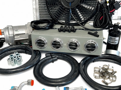 A/C KIT UNIVERSAL UNDER DASH EVAPORATOR 432-000 SH GREY COOL ONLY 12 V ELECTRIC