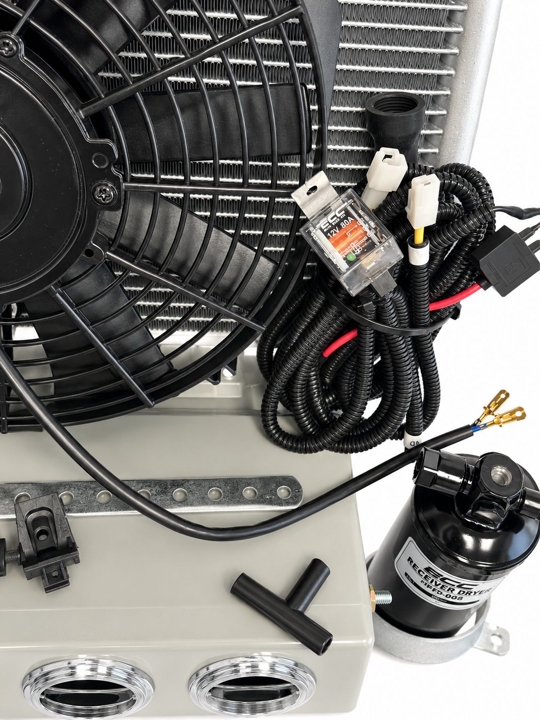 A/C KIT UNIVERSAL UNDER DASH EVAPORATOR 432-000 SH GREY COOL ONLY 12 V ELECTRIC