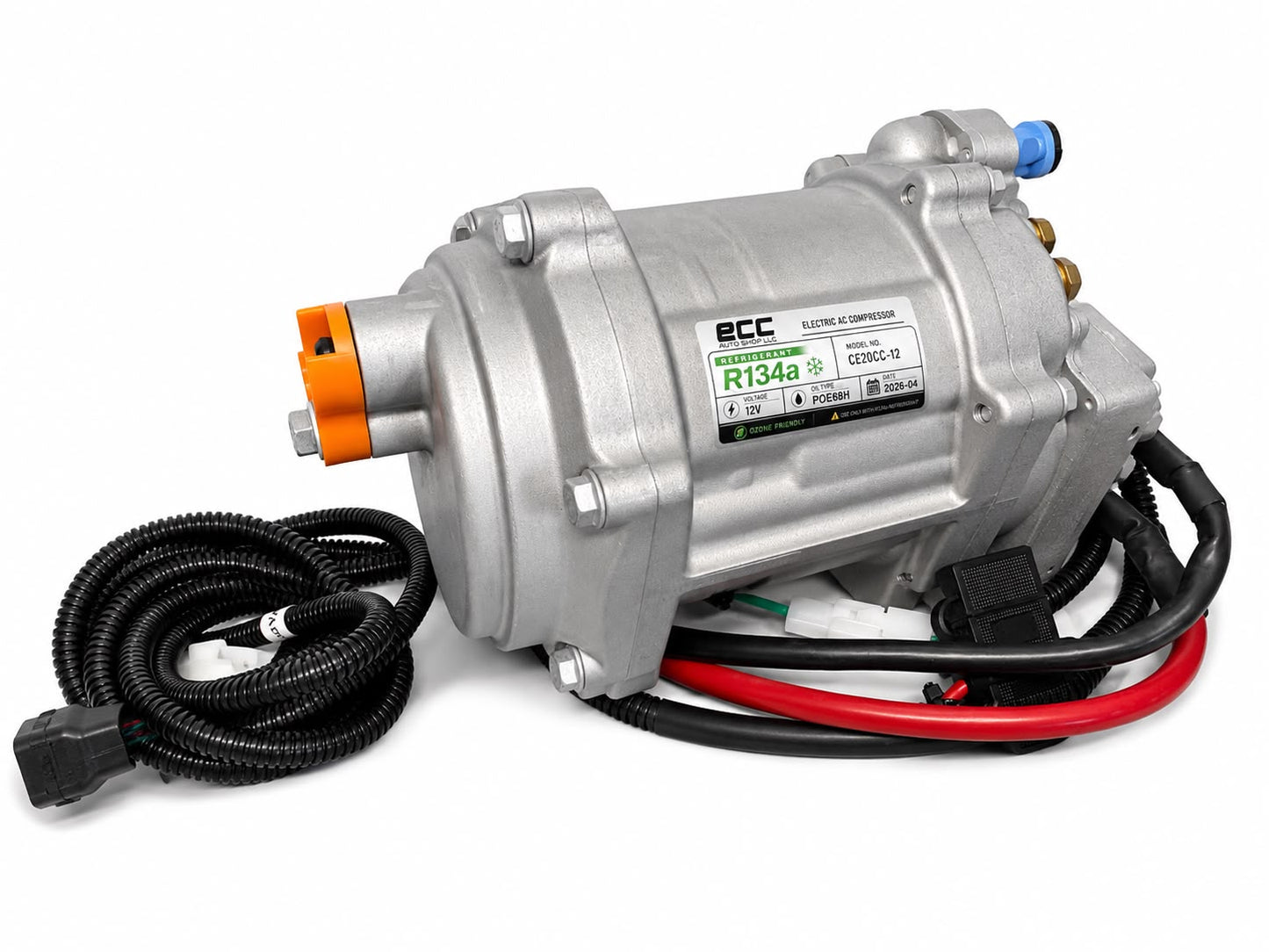 A/C KIT UNIVERSAL UNDERDASH ELECTRIC COMPRESSOR BEU 404-100 HEAT & COOL 12V