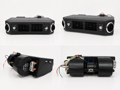 A/C KIT UNIVERSAL UNDERDASH EVAPORATOR 406-100 H/C 12V COMPRESSOR 2A-BLACK