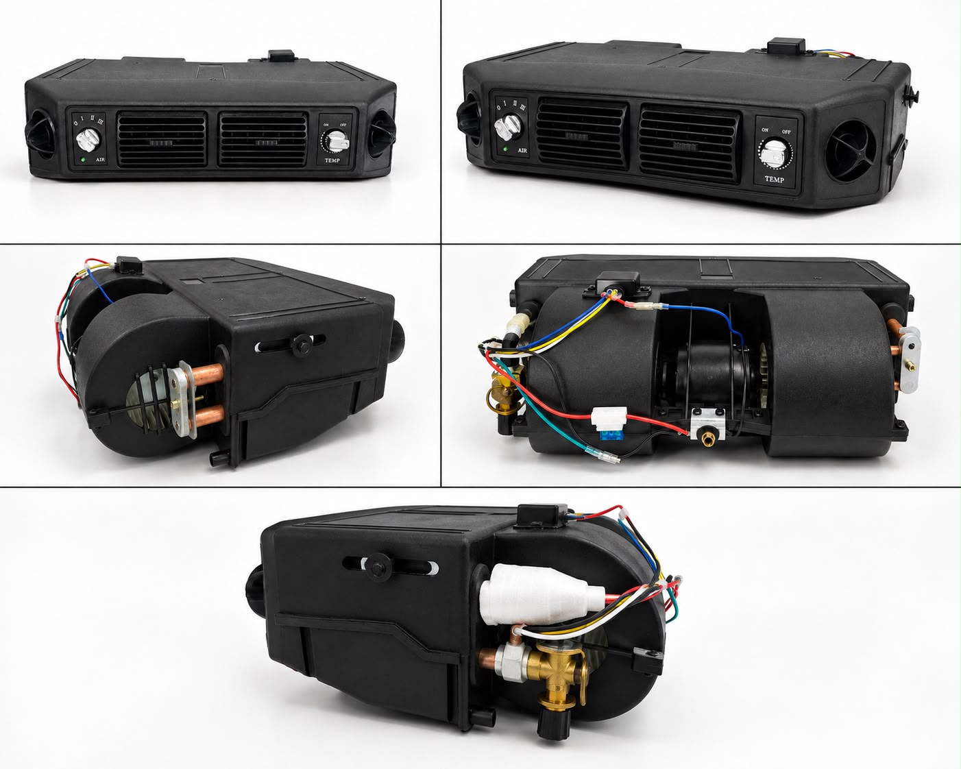 A/C KIT UNIVERSAL UNDERDASH ELECTRIC COMPRESSOR BEU 404-100 HEAT & COOL 12V